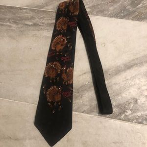 Ties in Disguise Gobble Gobble Turkey tie.